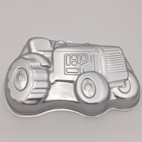 Wilton Farm Tractor Birthday Party Cake Baking Pan 2105-2063 Aluminum Kids - Picture 3 of 8